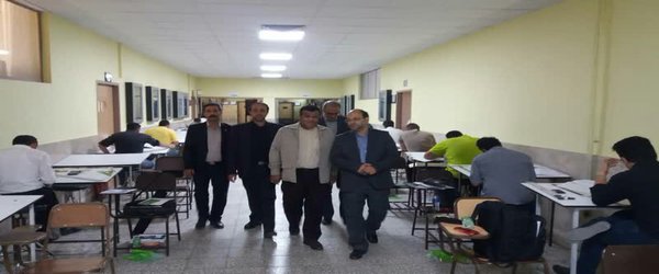 در دانشگاه آزاد اسلامی اصفهان صورت گرفت؛ بازدید رئیس مرکز سنجش و پذیرش دانشگاه آزاد اسلامی از آزمون ورود به حرفه مهندسان - ۱۳۹۸/۰۷/۲۰