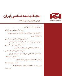 مقالات مجله جامعه شناسی ایران، دوره ۲۳، شماره ۲ منتشر شد